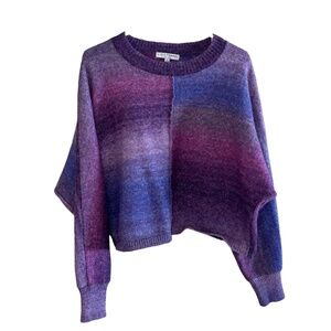 Love Trend New York Purple Ombre Sweater